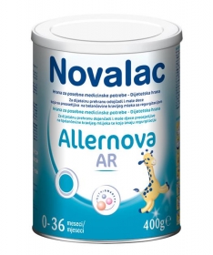Novalac mlecna formula Allernova AR od 0 do 36 meseci 400 g