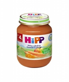 Hipp kasice od Jabuke i sargarepe 125 g