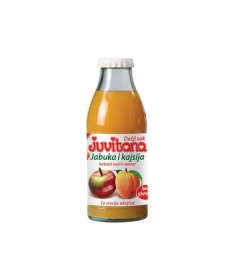 Juvitana sokic od jabuke i kajsije 125 ml