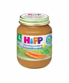 Hipp kasica za bebe i decu od mlade sargarepe 125 g