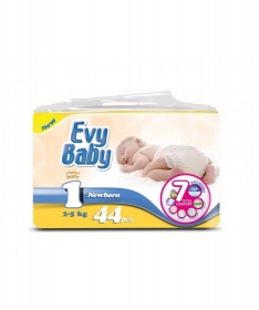 Evy baby pelene za bebe i decu 1 newborn 2 - 5 kg - 44 kom