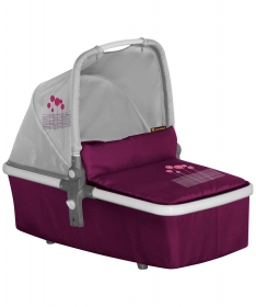 Lorelli Bertoni kolica za bebe Evo 2 u 1 Violet pink flowers