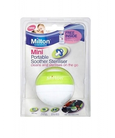 Milton mini prenosivi sterilizator za laza za bebe varalica zeleni