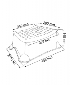 OKT stepenik za bebe - steper Mickey plava