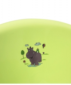 Okt kadica za bebe Hippo 100 cm zelena