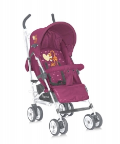 Lorelli Bertoni Kolica Fiesta + Zimska Navlaka Pink Giraffes