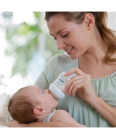 Avent flasica za bebe Natural PP Roza 260ml SCF694/17