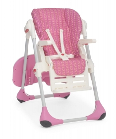 Chicco hranilica za bebe Polly 2 in 1 Marine roze