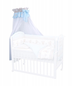 Textil baldahin za krevetac Baby bear plava