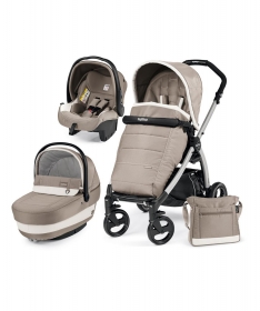 Peg Perego kolica 3 u 1 BOOK PLUS RAM Silver BLACK POP UP XL Completo Modular VERSILIA