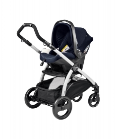 Peg Perego kolica 3 u 1 BOOK PLUS RAM Silver BLACK POP UP XL Completo Modular SUNSET