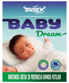 Dusek plus jastuk za bebe Baby Dream 30 x 20 x 3