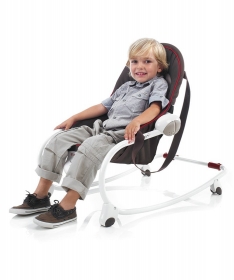 Jane Evolution ležaljka i ljuljaška za bebe i dečija stolica od 0 do 18 kg animal dots