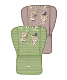 Lorelli Bertoni Kolica foxy dunjica za noge beige green bear