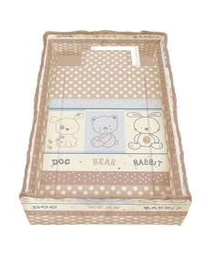 Bertoni Bebi posteljina za bebe set happy friends beige