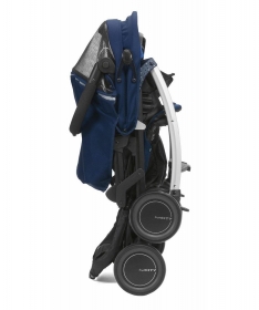Chicco kolica duo sistem Simplicity deep blue black plavo crni