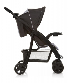 Hauck kolica Shopper comfortfold black silver crno siva