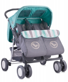 Lorelli Bertoni Kolica za Blizance Grey Green