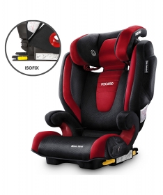 Recaro auto sediste Monza Nova 2 SeatFix Ruby od 9 kg do 36kg