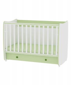 Lorelli Bertoni krevetac za bebe 2 u 1 Dream White Green