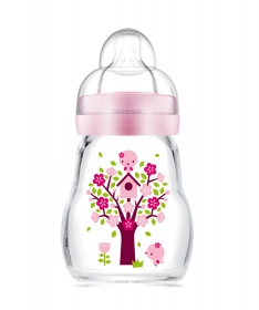 MAM staklena flasica silikon 170 ml