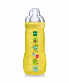 MAM plasticna flasica za bebe Baby bottle 330 ml silikon 4 meseca +