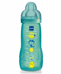 MAM plasticna flasica za bebe Baby bottle 330 ml silikon 4 meseca +