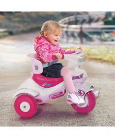 Peg Perego deciji tricikl Cucciolo Pink