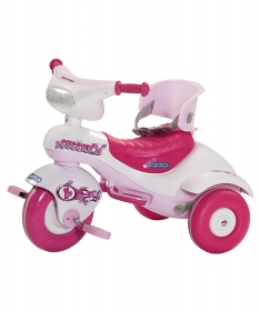 Peg Perego deciji tricikl Cucciolo Pink