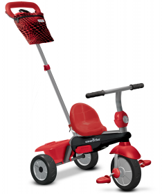 Smart Trike tricikl za decu vanilla red