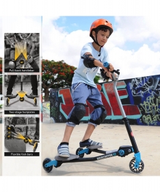 Smart Trike trotinet Ski Scooter za decake preko 5 godina Z5 Plavi