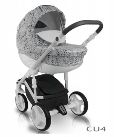 Bexa kolica za bebe Cube Amo kolica za bebe Grey set 3u1