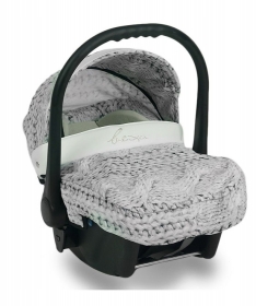 Bexa kolica za bebe Cube Amo kolica za bebe Grey set 3u1