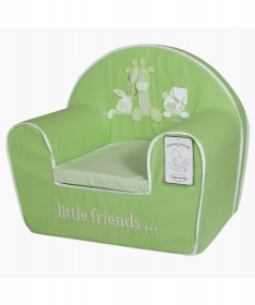Tri Drugara foteljica za bebe zelena