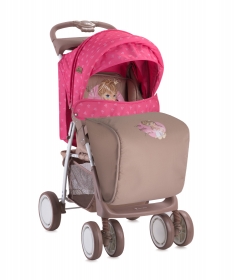 Lorelli Bertoni Kolica za bebe Foxy Set Beige & Rose Princess