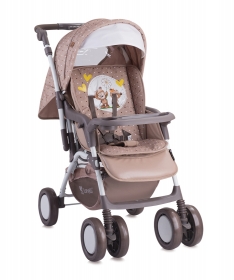 Lorelli Bertoni Kolica za bebe Combi Beige Daisy Bears
