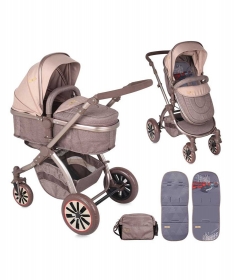 Lorelli Bertoni Kolica za bebe Aurora Beige City