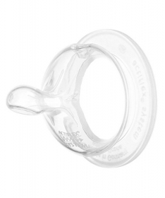 Nip staklena flasica sa sirokom otvorom 0m+ 240 ml narandzasta