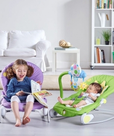 Chicco lezaljka za bebe Balloon Summer Green - zelena