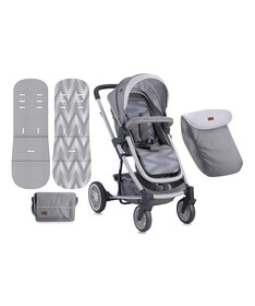 Lorelli Bertoni kolica za bebe S-500 i torba za mamu grey siva