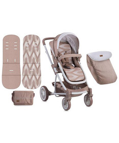 Lorelli Bertoni kolica za bebe S-500 i torba za mamu beige bez