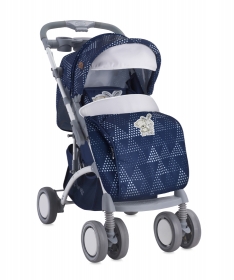 Lorelli Bertoni kolica za bebe Apollo Dark Blue i torba za mame
