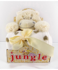 Jungle ćebe za bebe sa igračkom OVČICA