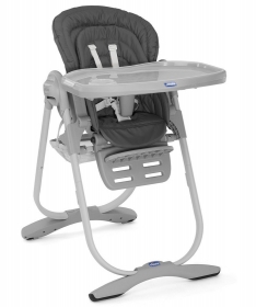 Chicco hranilica za bebe 3 u 1 Polly Magic dark grey-tamno siva