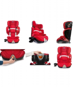 Chicco decije auto sediste od 15 do 36kg Oasys 2-3 Evo elegance sivo
