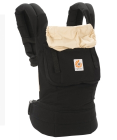Ergobaby set kengur nosiljka za bebe i ulozak Original 360 crno bez