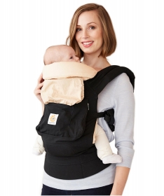 Ergobaby set kengur nosiljka za bebe i ulozak Original 360 crno bez