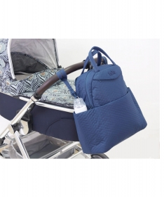 Smart Trike Tots Infinity torba za mame Blue Quilt plava