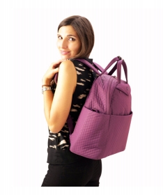 Smart Trike Tots Infinity torba za mame Purple Quilt ljubicasta