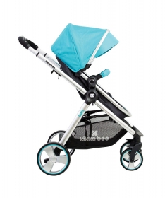 Kikka Boo kolica za bebe 2u1 Bali Summer Blue Baltic